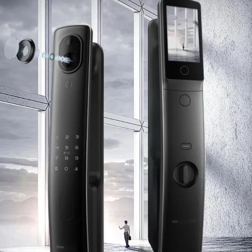 M-S50M Pro-1-1 Mijia Mihome Security Protection Digital Electronic Password/NFC/Doorbell Smart Finger vein Door Lock
