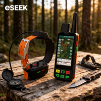 GPS industriel pour chiens : Architecture double antenne (VHF/4G) + Surveillance vocale à distance et alerte de choc