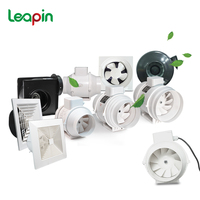 Ventilateur d'échappement de conduit de ventilateur en ligne silencieux 220V ventilateur de conduit de pouce 30w pour une circulation d'air efficace