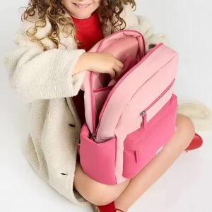 Sac à dos en polyester léger et imperméable personnalisé, sacs d'école mignons pour filles et garçons, sac de <span class=keywords><strong>maternelle</strong></span>, sac pour enfants - Product Image 6