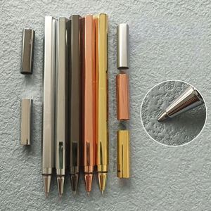 Hot-Selling Luxury Silver Metal Ballpoint <b>Pen</b> High-Grade Brass Custom Personalized Logo Advertising Sports <b>Pen</b> - Product Image 3