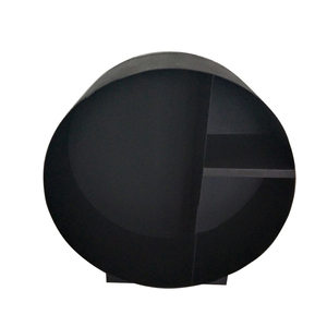 Porte-bois rond moderne en acier KingJoy avec fonction écran de <span class=keywords><strong>cheminée</strong></span>, modèle FWR02 - Product Image 4