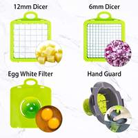 Hete Verkoop Multifunctionele Groenten Cutter Gadgets Groentesnijder Groente Chopper Voor Keuken