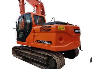 รถขุดไฮดรอลิกแบบตีนตะขาบ Doosan DX150LC ขนาด 15 ตัน สำหรับงานก่อสร้างและงานดินดิบ และรุ่นที่ใกล้เคียงกัน DX140LC DX160LC DX150LCR - Product Image 1