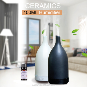 Diffusore di Aromi in Ceramica, Umidificatore a Ultrasuoni per Oli Essenziali e Aromaterapia, per Casa, Camera da Letto, Hotel - Product Image 4