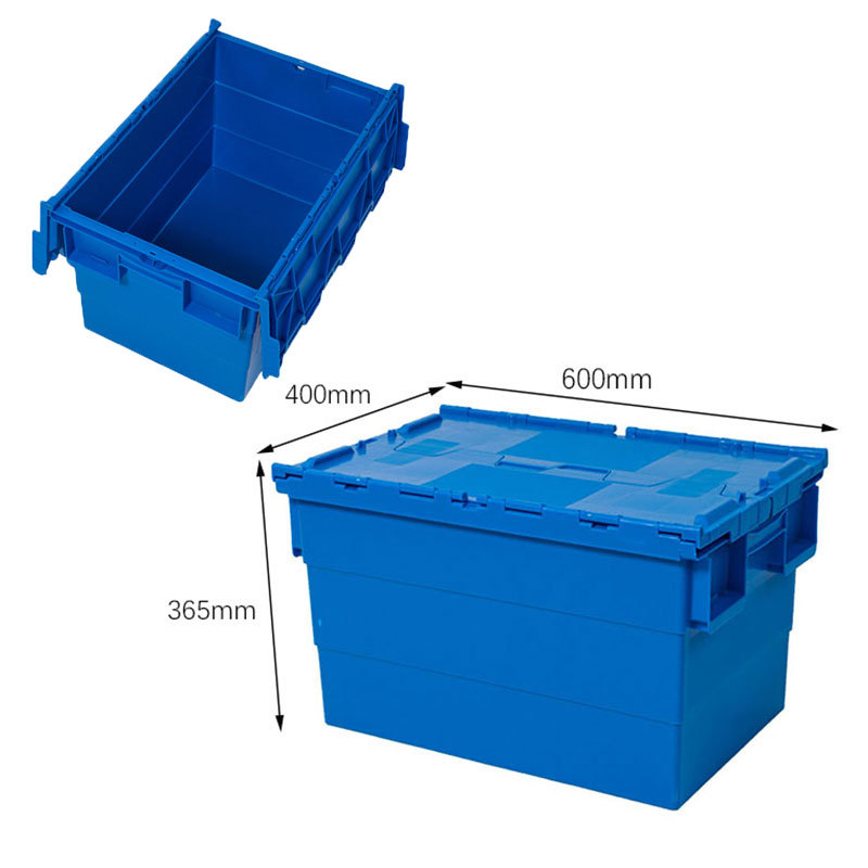 Portable Heavy Duty Plastic Storage Crate