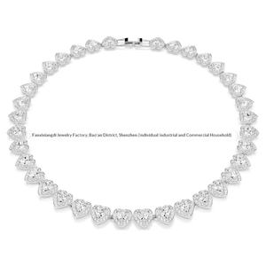 Conjunto de Joyería de Aleación de la Serie Roman Una de Shi Jia con Incrustaciones de Cristal y Circonio, Collar y <span class=keywords><strong>Pulsera</strong></span> Redondos - Product Image 3