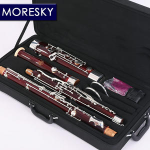 บาสซูน MORESKY รุ่น Professional <span class=keywords><strong>C</strong></span> Tone คีย์เงินคิวโปรนิกเกิล ตัวเครื่องไม้เมเปิล รุ่น BS626 - Product Image 2