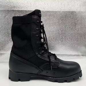 Bottes tactiques montantes TSB11 multi-terrains pour zones chaudes, en cuir pleine fleur de haute qualité, anti-perforation, avec trous respirants, idéales pour la jungle - Product Image 6