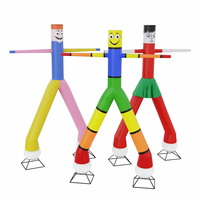 Mini Sky Dancer Gonflable Personnalisé, Tube Dansant de Bureau, Petit Danseur d'Air Gonflable pour Promotion Intérieure et Décoration