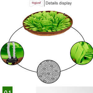 Hersteller Hundetrainingsmatte Spielzeug Langsam-Fress-Napf-Matte 2-in-1 Nasenarbeitstraining Stressabbau Schnüffelmatte für Haustiere - Product Image 2