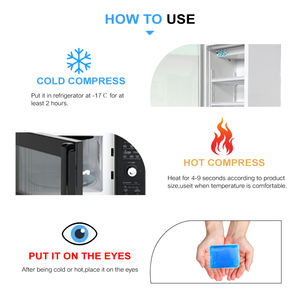 Großhandel wieder verwendbare Hot Cool <span class=keywords><strong>Ice</strong></span> Pack Rechteckform Flexibles <span class=keywords><strong>Gel</strong></span> für Therapie verletzungen Gefrier <span class=keywords><strong>gel</strong></span> Eis beutel - Product Image 3