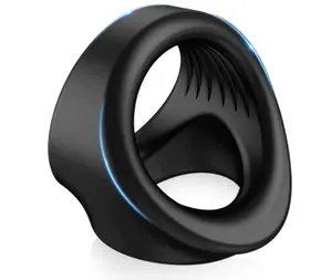 Silicone Ring for Men Cock Ring Erection Premium Stretchy Testicle Rings Sex Toy for Men Couples to Increase Potency