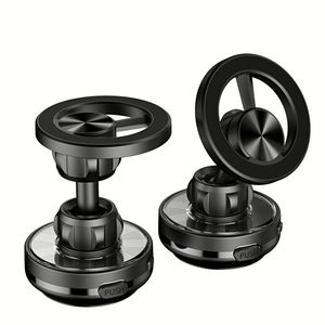Solar Magnetic Holder Central <b>Control</b> Screen Car Dashboard <b>Phone</b> Holder Folding and Rotating Mobile <b>Phone</b> Bracket - Product Image 1