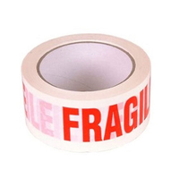 Ruban adhésif d'emballage BOPP imprimé haute visibilité 48 mm x 100 m, prix usine, pour colis fragiles et déménagement