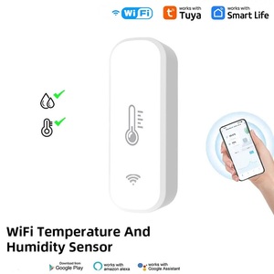 Home an ninh cuộc sống thông minh tuya App màn hình từ xa trong nhà ẩm kế Nhiệt kế tuya Wifi nhiệt độ độ ẩm cảm biến Detector - Product Image 2