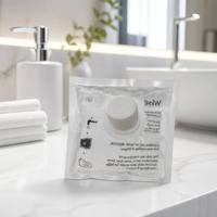 Pochette de recharge pour savon liquide imprimée en héliogravure personnalisée, écologique et recyclable, avec bec verseur, pour savon pour les mains et tampons de lavage.