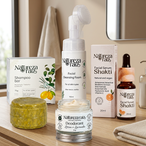 Kit de Productos Esenciales Naturales para el Día a Día: Champú, Espuma Facial, Sérum Facial y Desodorante - Product Image 3