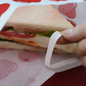 Bolsas de papel de vidrio autoadhesivas, <span class=keywords><strong>sobres</strong></span> para galletas, repostería, embalaje de alimentos, venta al por mayor - Product Image 2