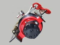 Treuil hydraulique en acier de 5 tonnes avec câble en acier de 15 m et hauteur de levage de 3 m, grue de bateau, camion de sauvetage, 1400 W, 220 V/480 V, personnalisable