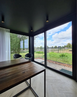 Conteneur habitable duplex de couleur personnalisée 20ft & 40ft – Maison modulaire préfabriquée détachable