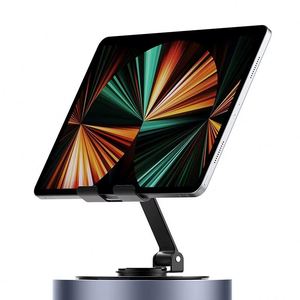 Xx446 Universal Mobile <b>Holders</b> Collapsible Retractable <b>Tablet</b> Pc Desktop Mounts Metal Phone Stand With Custom Logo - Product Image 3