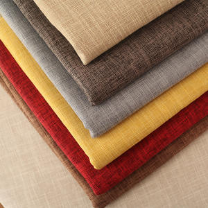Tissu d'ameublement durable effet lin, directement de l'usine, pour coussins de canapé de salon et articles d'ameublement domestique - Product Image 3
