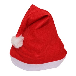 2018 nouvel an <span class=keywords><strong>pas</strong></span> <span class=keywords><strong>cher</strong></span> casquette fête <span class=keywords><strong>de</strong></span> noël chapeaux <span class=keywords><strong>de</strong></span> père noël rouge et blanc casquette chapeau <span class=keywords><strong>de</strong></span> noël pour costume <span class=keywords><strong>de</strong></span> père noël - Product Image 1
