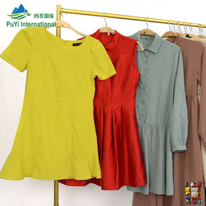 Robes <span class=keywords><strong>d</strong></span>'<span class=keywords><strong>occasion</strong></span> en coton, vêtements longs usagés pour femmes, robes usagées en gros, balles <span class=keywords><strong>de</strong></span> vêtements usagés - Product Image 2