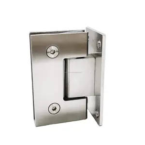 Hot Selling In European Wall To Glass 90 Degree Brass Shower Glass Door Pivoted Shower Hinges