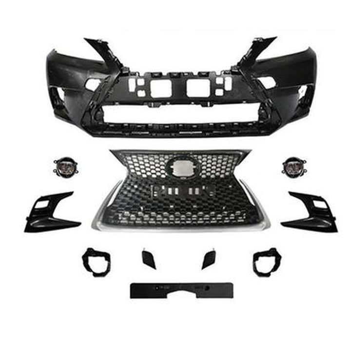 Grilles For Lexus CT200h 2014-2017 Lexus CT200H Front Grlle W/Trm Moldng Gloss Black Set OEM Fenders For Lexus CT200h
