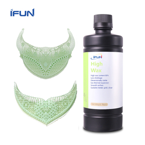 Ifun if300h Sáp cao màu xanh lá cây màu <span class=keywords><strong>castable</strong></span> nhựa <span class=keywords><strong>LCD</strong></span> DLP 3D máy in nhựa cho đồ trang sức đúc khuôn 3D máy in Nhựa - Product Image 1