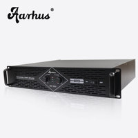 Amplificador de Potencia Profesional Clase AB de 2 Canales, 8/4 Ohmios, Metálico, CA 200W*2 para Sistema de Audio de Cine en Casa