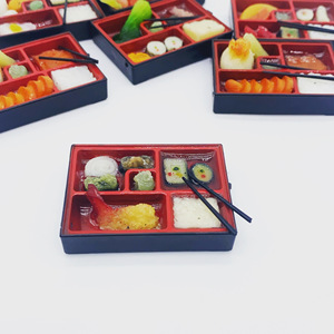 Casa delle bambole giapponese Fast <span class=keywords><strong>Food</strong></span> Lunch Sake Set <span class=keywords><strong>Mini</strong></span> <span class=keywords><strong>Food</strong></span> and Play accessori Bjd surround Scene - Product Image 3
