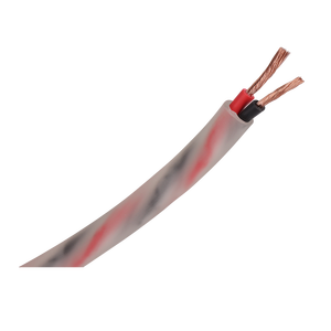 Câble de haut-parleur de voiture en PVC transparent OFC, normes américaines, noir et rouge, câble/paied 14AWG 1,90 mm²*2C, surface transversale/mesure - Product Image 6