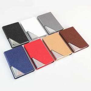 ที่ใส่นามบัตรอลูมิเนียมอัลลอยน้ำหนักเบาพิเศษเป็นมิตรกับสิ่งแวดล้อมพิมพ์ลายซิลค์สกรีนลายขนาดใหญ่พิเศษแกะสลักของขวัญส่งเสริมการขาย - Product Image 2