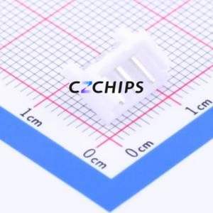 S3B-EH(LF)(SN) Wire-to-Board Pin Header Bent Lead Through Hole,P=2.5mm Connector 1x3P 2.5mm Right Angle Insert EH - Product Image 1