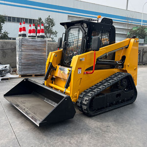 送料無料 クローラーローダー CE EPAエンジン搭載 ディーゼルローダー 土木機械 スライドステアリングローダー 販売中 - Product Image 4