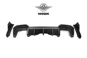 Sooqoo Prepreg sợi carbon phía sau bội khuếch tán thiết lập cho BMW x3m F97 LCI 2022 + - Product Image 5