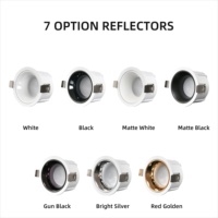 Downlight COB anti-éblouissement, découpe 75 mm, 10 W, spot encastré en aluminium, downlight LED encastré