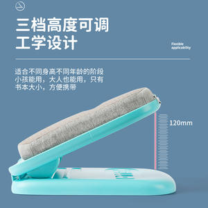 Almohada de Espuma Viscoelástica en Forma de U, Color Verde Menta, para Niños, Plegable, Soporte para Dormir, Almohada Anti-Cifosis para el Aula - Product Image 4