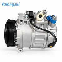Compresseur de climatisation automobile 6PK 115mm pour E260, prise plate à double broche, neuf, R134a, 12V, haute qualité