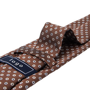 <span class=keywords><strong>Corbata</strong></span> <span class=keywords><strong>de</strong></span> seda 100% hecha a mano para hombre, patrón formal <span class=keywords><strong>de</strong></span> lunares, <span class=keywords><strong>corbata</strong></span> marrón <span class=keywords><strong>de</strong></span> <span class=keywords><strong>siete</strong></span> <span class=keywords><strong>pliegues</strong></span> con punta azul - Product Image 6