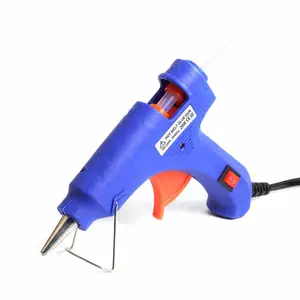 Pistola de cola quente personalizada para artesanato DIY, ferramentas de artesanato, pistola de cola quente 100w com bastões de cola