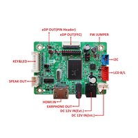 17.3 pouces 1080P TFT LCD Module N173HCE-E3A E3C prend en charge 1920*1080(RGB) avec RTD2555V1.0 LCD Controller Board LCD Kit