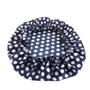 Bonnet de nuit élastique en satin soyeux imprimé pour bébé, bonnet de coiffure pour enfants, bonnets de salon de maquillage, fabrication OEM - Product Image 3