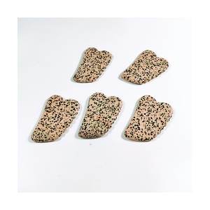 HY nuevo diseño <span class=keywords><strong>Faceroller</strong></span> cubo molde cara hielo rodillo de refrigeración para el cuidado Facial y corporal dálmata jaspe diente Gua Sha herramienta - Product Image 3