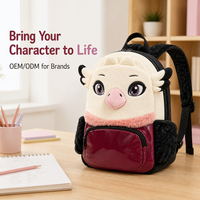 Sac à dos en peluche doux motif Aigle de dessin animé, Sac à bandoulière en peluche pour enfants, Poupée Anime Kawaii, Jouet en peluche personnalisé