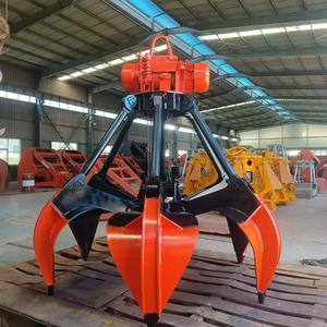 מכירה ישירה מהמפעל, מנופי גריפר חשמליים-הידראוליים בעלי שישה כנפיים מתוצרת BAITE, מנוע עם אחריות לשנה. - Product Image 5