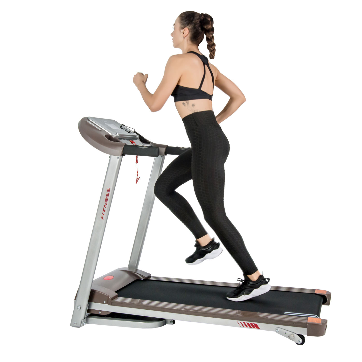 treadmill foldaway yang kokoh untuk Latihan dan Kebugaran Mudah